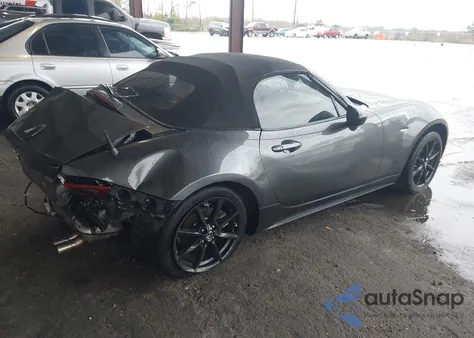 2019 Mazda Mx-5 Miata Club из США, поврежденный, VIN JM1NDAC77K0306236